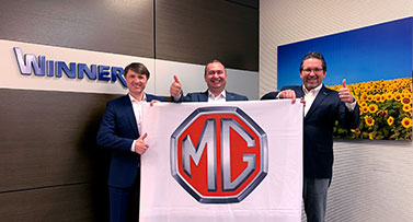 THE COMPANY "WINNER IMPORTS UKRAINE" signed an Overseas Distribution Agreement with SAIC MOTOR INTERNATIONAL CO.